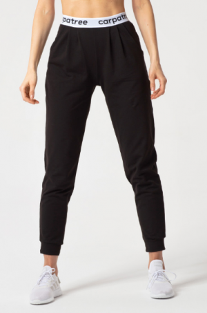 Carpatree Tepláky Joggers Black