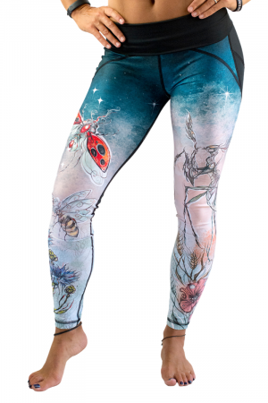 RebelSkin Legíny Dancink Needles P2