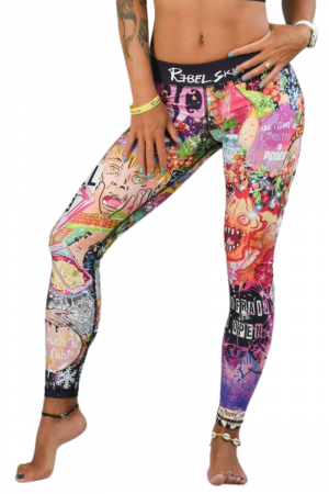 RebelSkin Legíny Kubarska P2 ♥ Limitovaná edice!