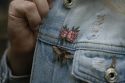 Rebel Skin Brooch 'Moth'
